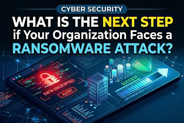 What is the Next Step if Your Organization Faces a Ransomware Attack
